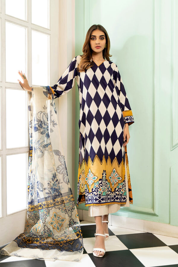 HAYA<br>2 Piece Stitched Pakistani Suit