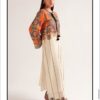 AMAL<br>Floral Crepe Flared Dress
