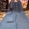 Smoke Grey Abaya - Elegant Abaya for Women | Best Abayas Online
