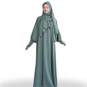 Sage Green Abaya– Elegant Olive Green Abaya for Women | Best Abayas Online