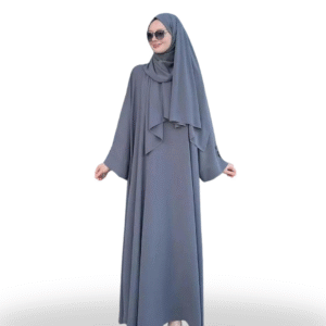 Smoke Grey Abaya - Elegant Abaya for Women | Best Abayas Online