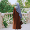 Mocha Brown Abaya - Elegant Abaya for Women | Best Abayas Online