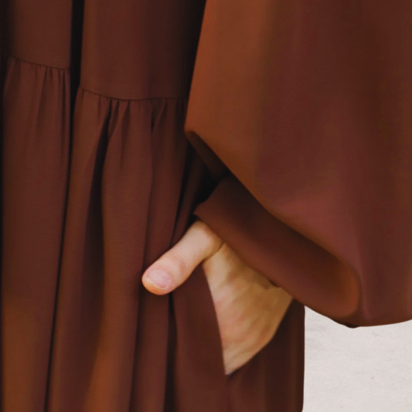 Mocha Brown Abaya - Elegant Abaya for Women | Best Abayas Online