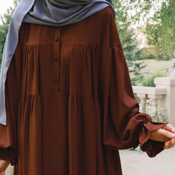 Mocha Brown Abaya - Elegant Abaya for Women | Best Abayas Online
